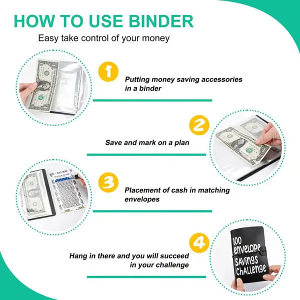 ⏳LAST DAY SALE 70% OFF🎁✉️100 Envelope Savings Challenge Book💸 - Image 21