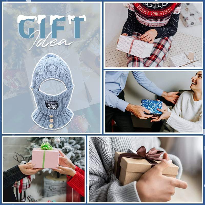 ❄️🎄Christmas Sale 70% OFF!!🎁Winter Windproof Warm Scarf One-piece Hat - Image 7