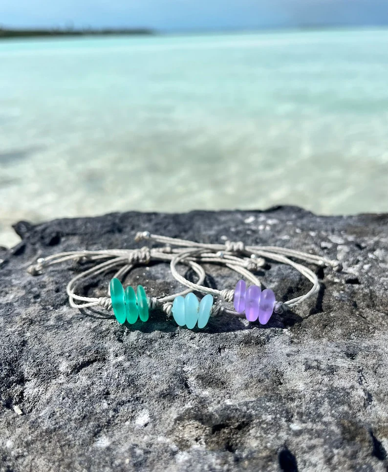 🎄Christmas Sale 70% OFF!!🌊💕Soul Sister Sea Glass Bracelet🎁 - Image 8