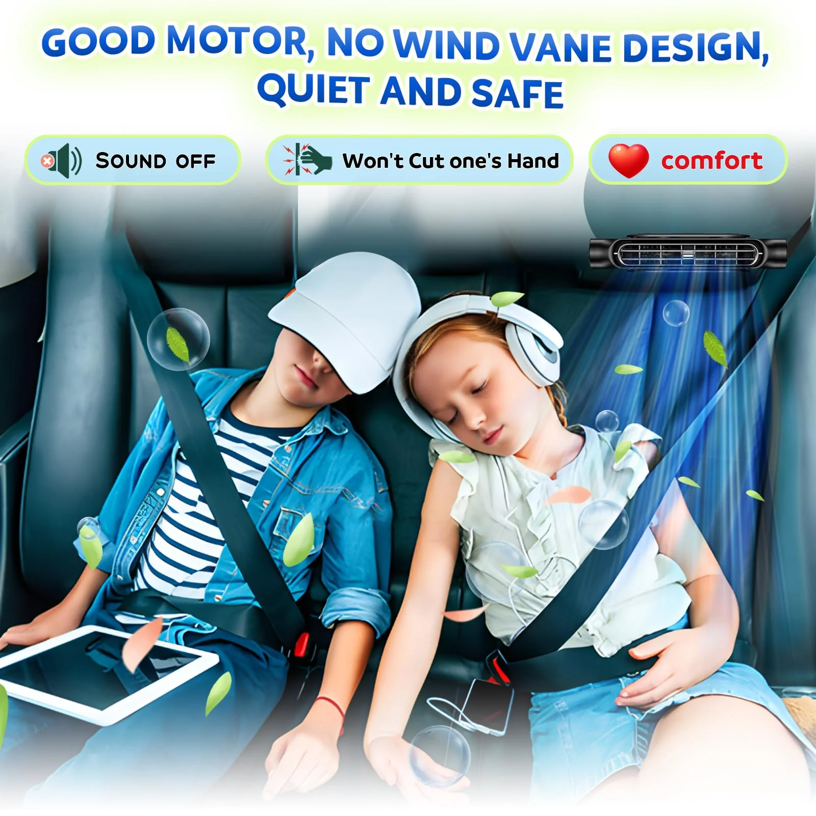 ⏳ Limited Time Deal 49% OFF🔥Car Seat Cooling Fan❄️ - Image 4