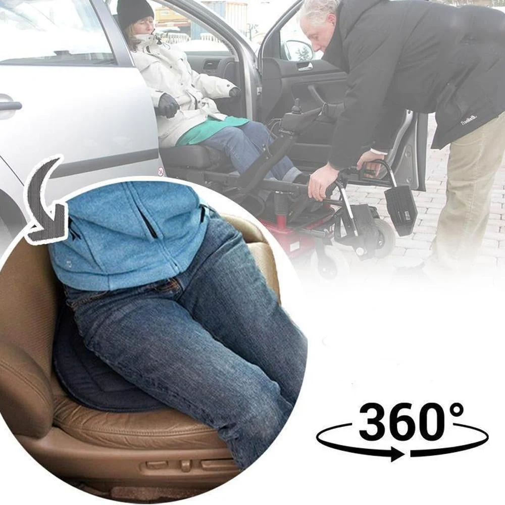 🏆LAST DAY SALE 50% OFF!!⚡50K+ SOLD! Almost Gone-💥💺360° Rotating Seat Cushion😌 Lumbar Support & Pressure Relief 🚗 - Image 3