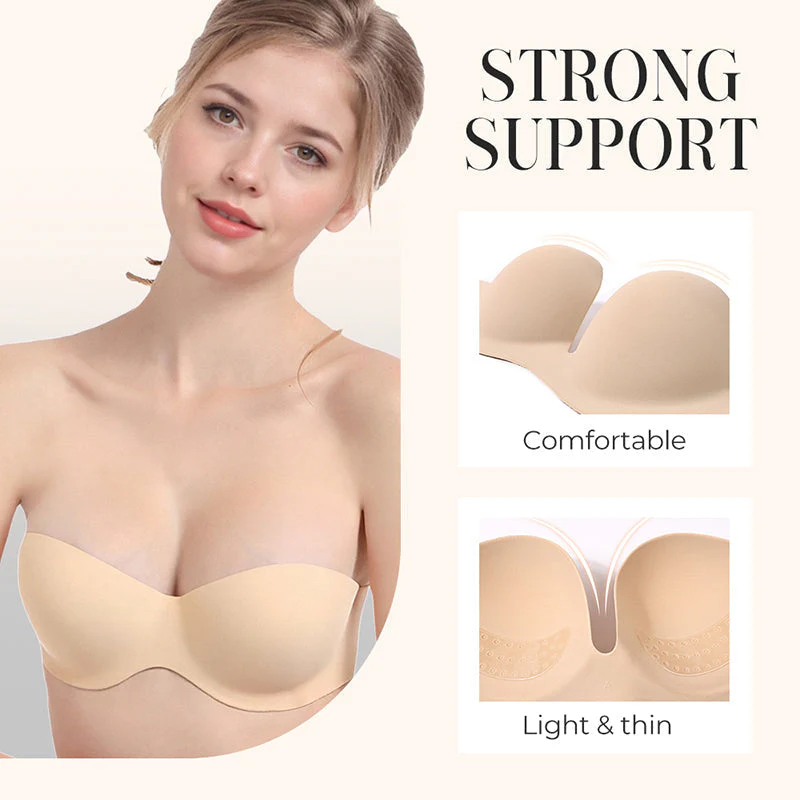 Secure Invisible Lift Stick-On Bra - Seamless, Lightweight & Breathable - Image 5