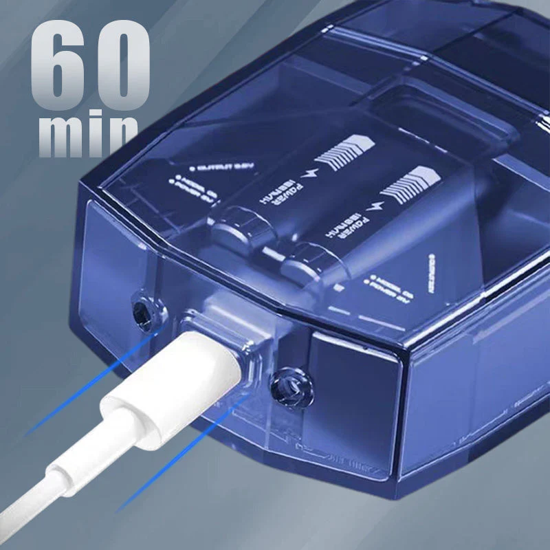 🔥LAST DAY SALE 50% OFF!!🔥Silent Glide Transparent Mini Shaver - Image 4