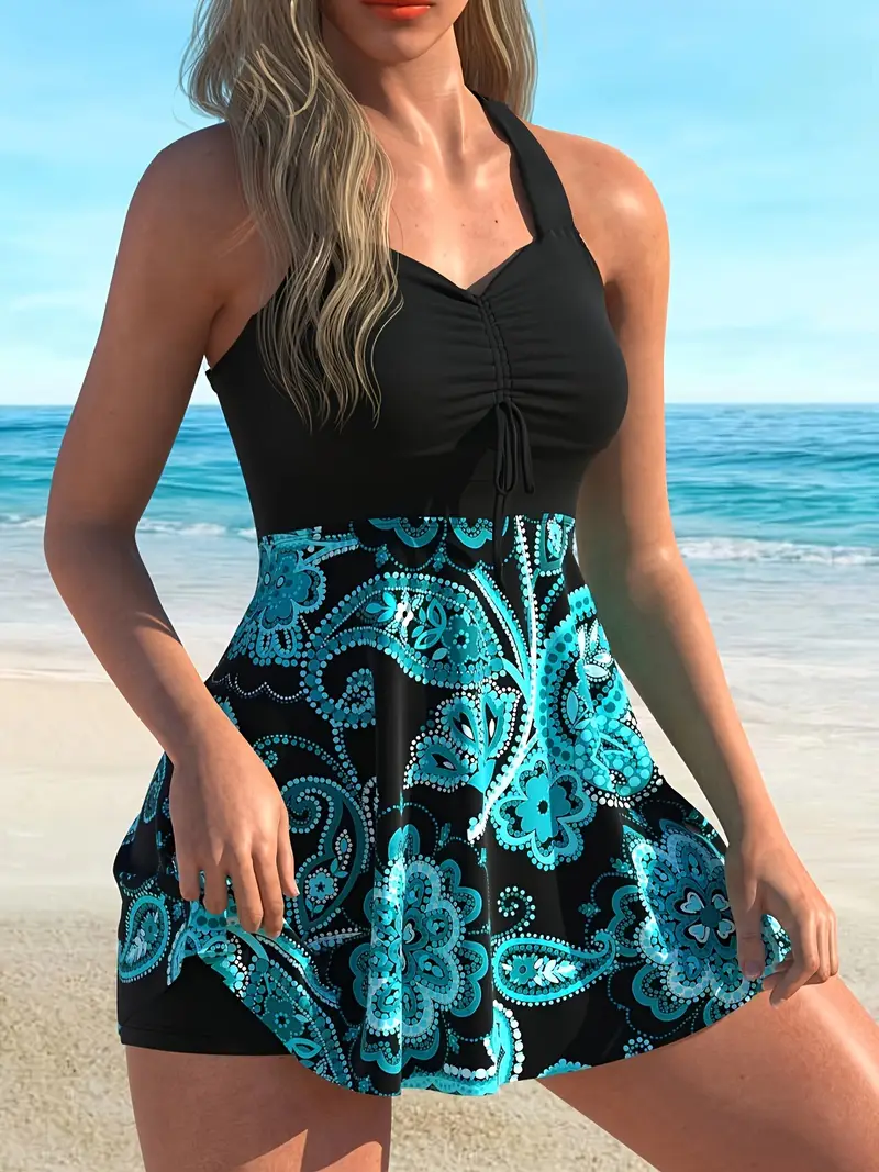 đ„LAST DAY SALE -49% OFFâĄđStrap Top & Fitted Swim Shorts Separable Swimsuit - Image 9