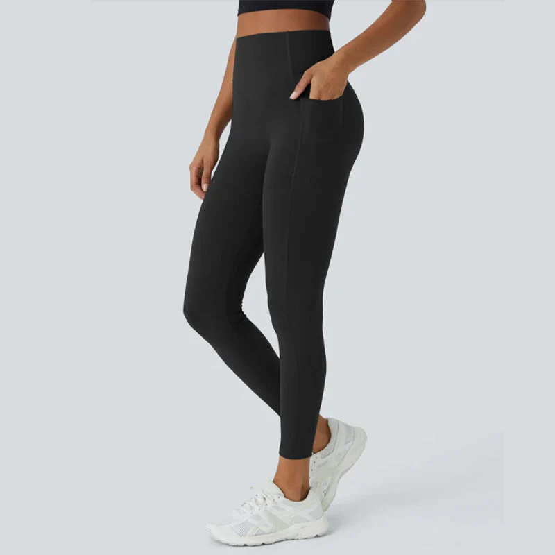 BUY 2 FREE SHIPPING🌸2025 HOT SALE 49% OFF🌸High-Waisted Butt Lifting Tummy Control Shaping Training Leggings with Side Pocket - Image 4