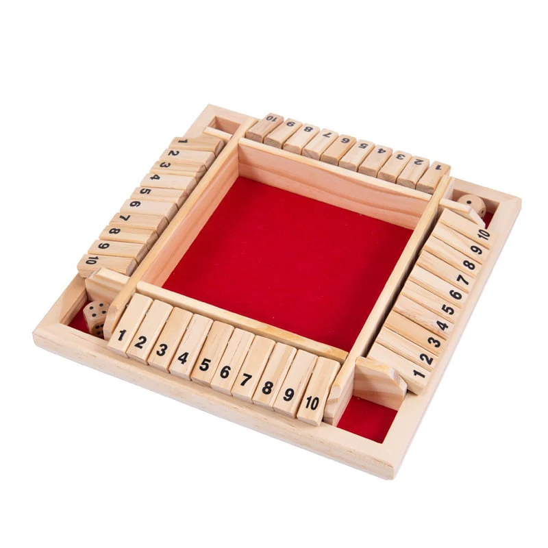 🎅Christmas Sale 70% OFF!!🎄🎁50K+ SOLD! Almost Gone✨SHUT THE BOX-WOODEN DICE BOARD GAME - Image 14