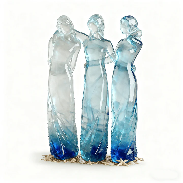 💖🔥LAST DAY 49 % OFF👩🏻‍🤝‍👩🏻Sisters by My Side, Celebrates Friendships Three Sisters Sculpture🎁Christmas, Thanksgiving Day, Birthday Gifts - Image 7