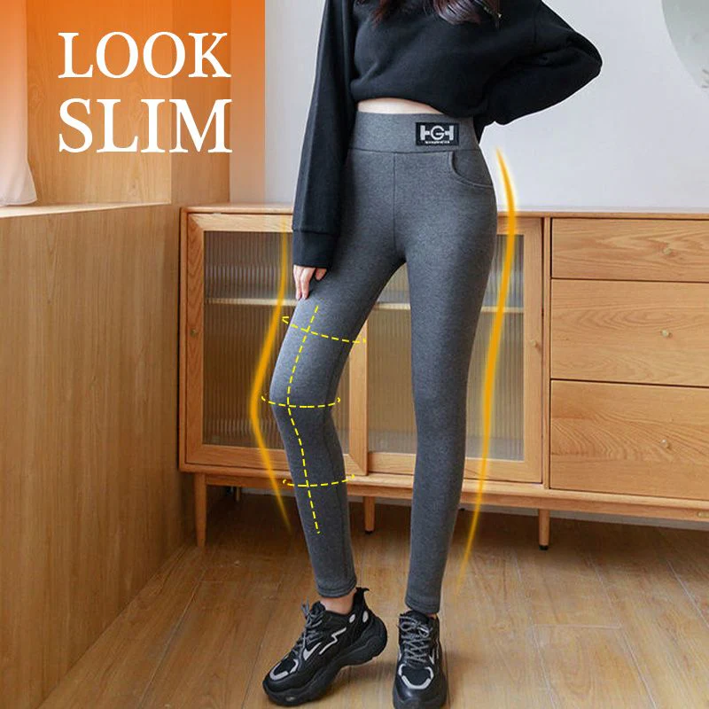 ⏳THE WEEK'S SPECIAL PRICE ￡12.99!!❄️Women’s Fashionable Thermal Cashmere Slim Pants - Image 4