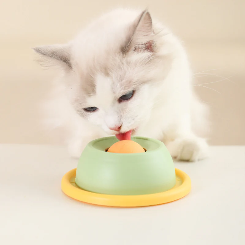 ⏳LAST DAY SALE 59% OFF!!🎁Interactive Cat Licking Toy Slow Feeder🐾