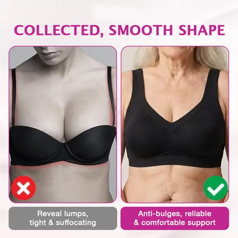 💖LAST DAY SALE 50% OFF💕Comfortable Wireless Full Coverage Jelly Smoothing Bra - Image 12