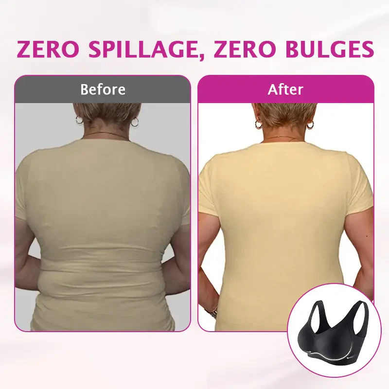 💖LAST DAY SALE 50% OFF💕Comfortable Wireless Full Coverage Jelly Smoothing Bra - Image 13
