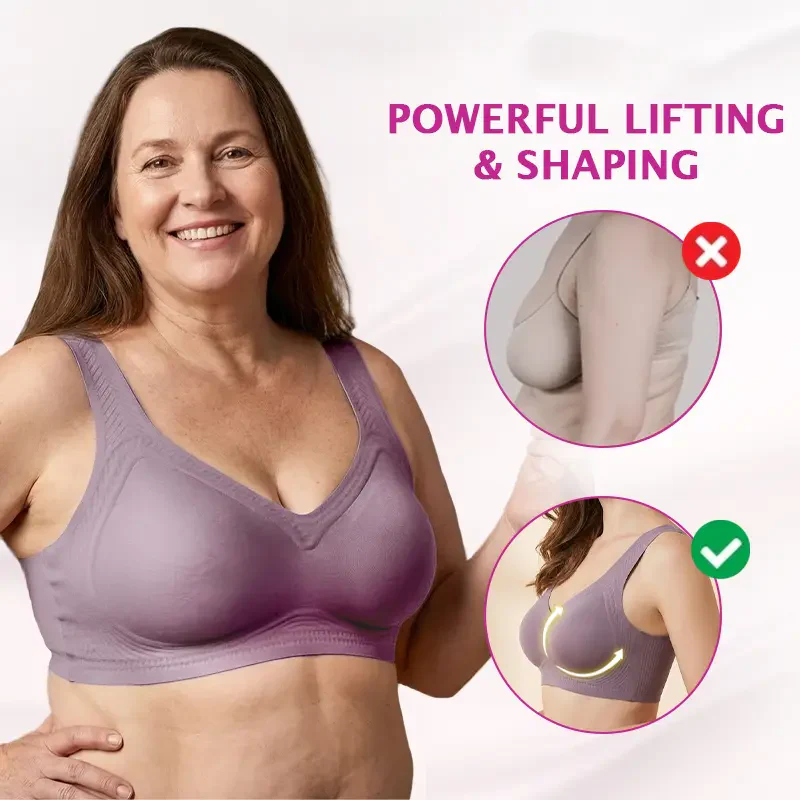 💖LAST DAY SALE 50% OFF💕Comfortable Wireless Full Coverage Jelly Smoothing Bra - Image 2