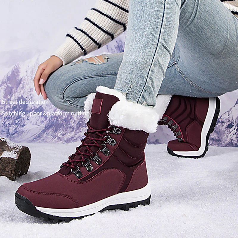 High-Top Fashionable Warmth Snow Boots - Image 8