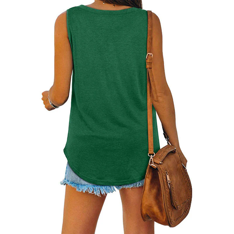 🔥BUY 3 PAY 2 (CODE: LUCKY)🔥All-match V-Neck Solid Color Vest - Image 5