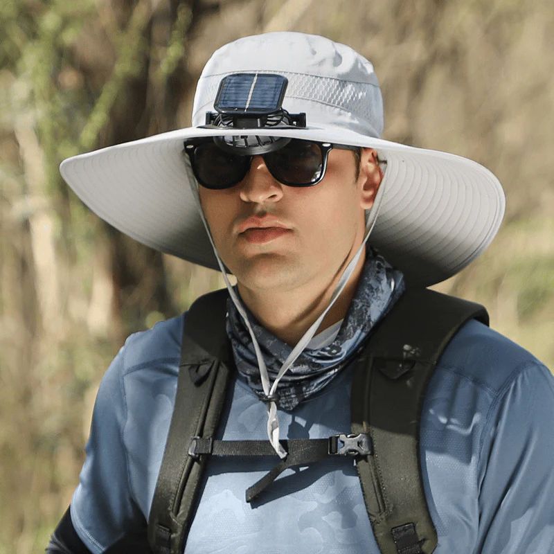 🎁LIMITED SPECIAL PRICE: ￡13.99!!☀2025 New Ultralight Solar Fan Sun Hat – Lighter Than a Baseball!⚾(Only 11oz) - Image 7
