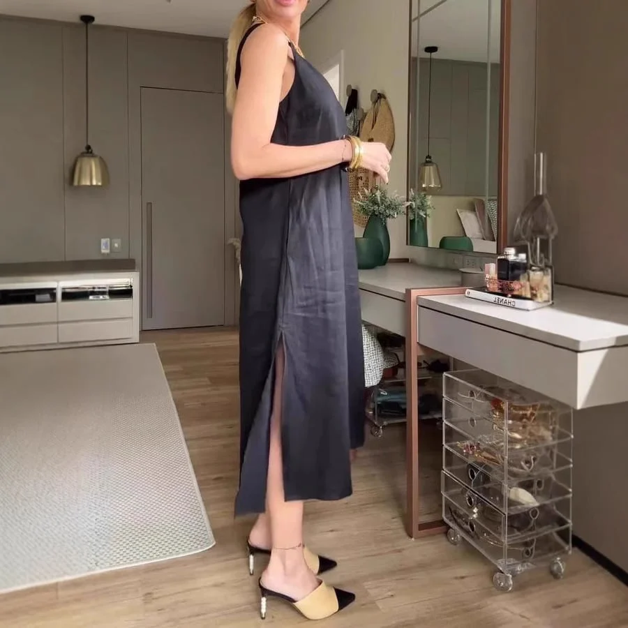 🔥 49% OFF LIMITED TIME!⏳Halter A-Line Dress - Image 3