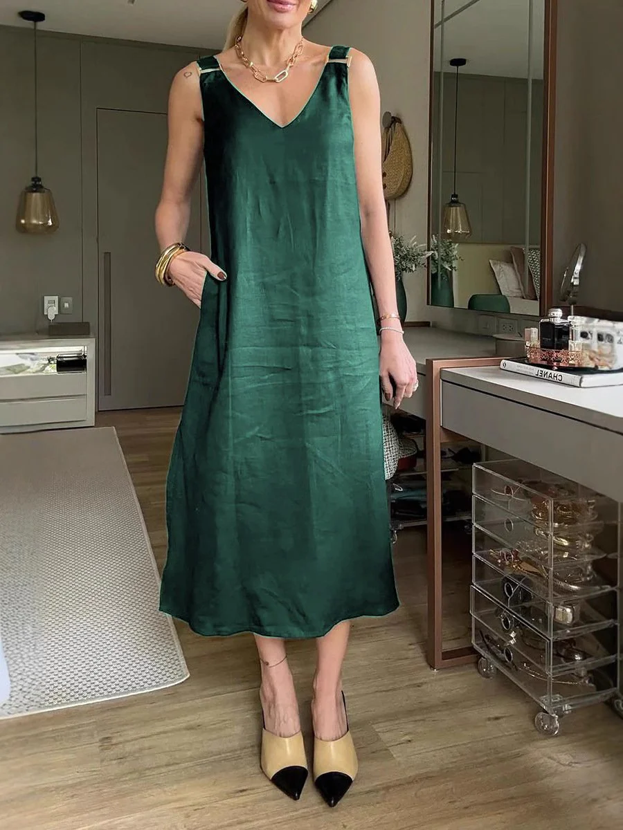 🔥 49% OFF LIMITED TIME!⏳Halter A-Line Dress - Image 5