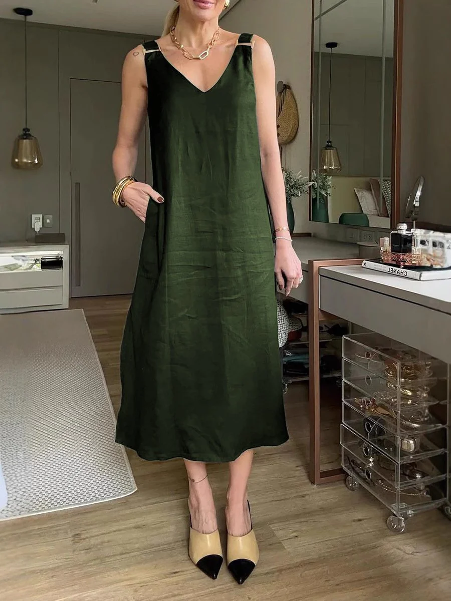 🔥 49% OFF LIMITED TIME!⏳Halter A-Line Dress - Image 9