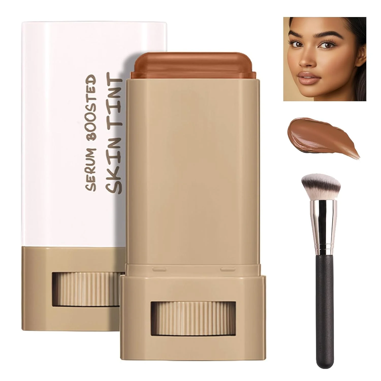 🔥Limited Time BUY 1 GET 1 FREE!!🔥Foundation Stick Beauty Balm Serum Boosted Skin Tint🎁 - Image 17