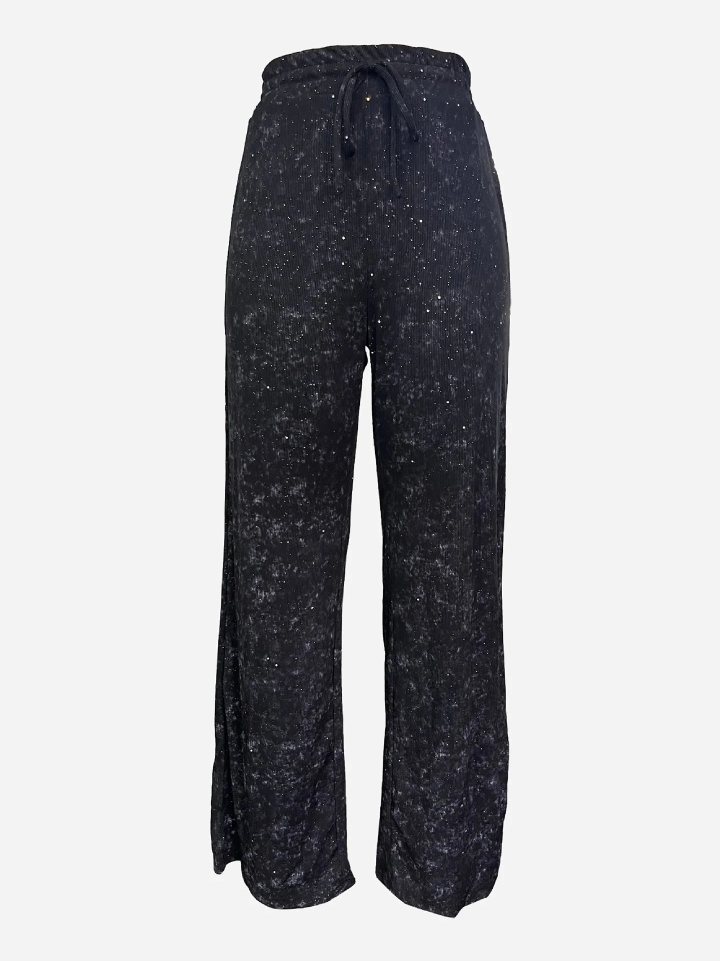 💖LAST DAY SALE 50% OFF🥰Women's Sequin Sparkle Wide Leg Pants with Elastic Waistband - Image 11