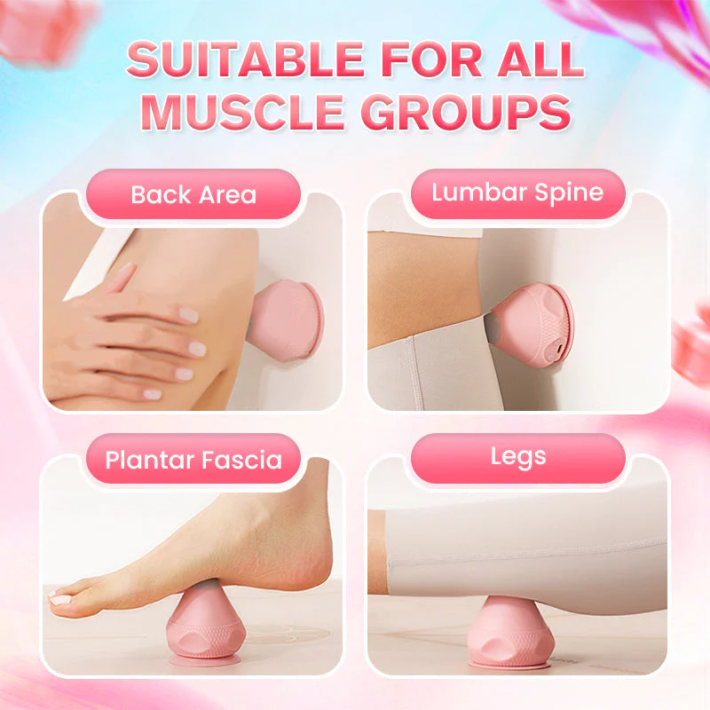 💪Electric Adsorption Type Vibrating Hot Compress Fascia Ball Massager – 3D Kneading | Targets Trigger Points in 30s - Image 6
