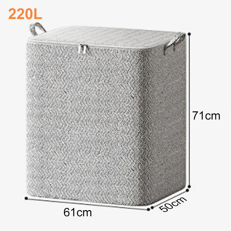 🔔NEW YEAR SALE 50% OFF🔥Extra-Large Storage Organizer Box With Lid - Versatile For Clothes, Blankets & Bedding - Image 10