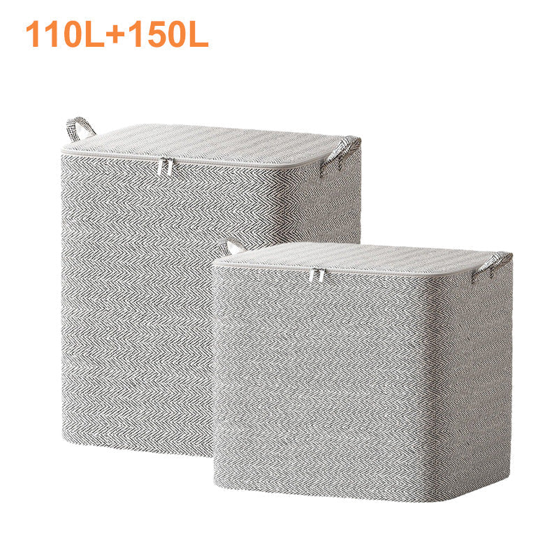 🔔NEW YEAR SALE 50% OFF🔥Extra-Large Storage Organizer Box With Lid - Versatile For Clothes, Blankets & Bedding - Image 11