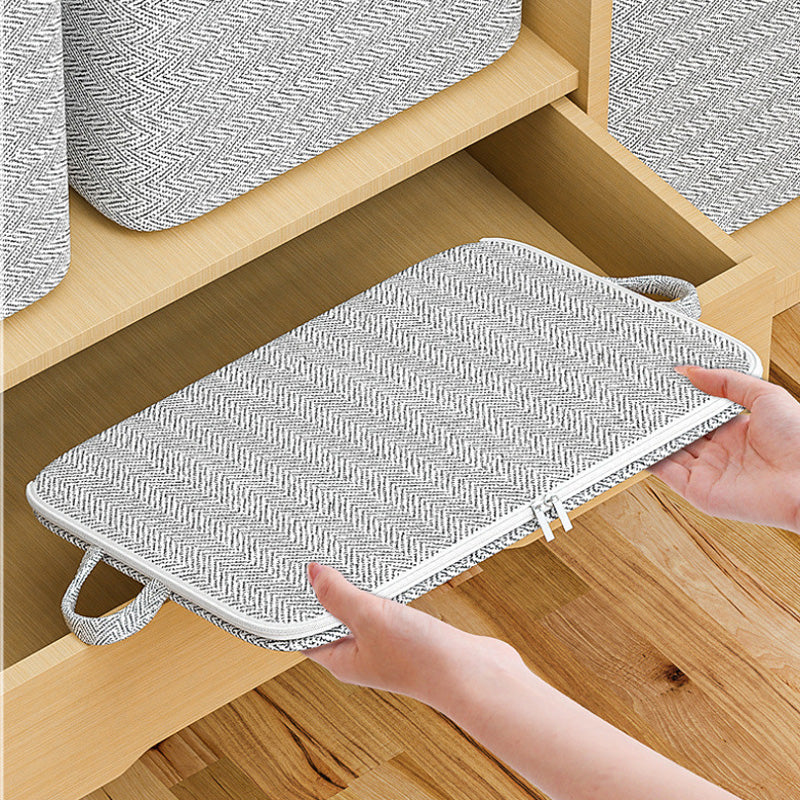 🔔NEW YEAR SALE 50% OFF🔥Extra-Large Storage Organizer Box With Lid - Versatile For Clothes, Blankets & Bedding - Image 7