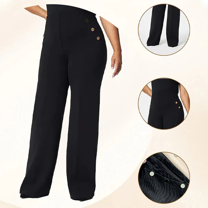 💥Hot Sales-41% OFF💖Women's Plus Size High Stretch High-Waist Wide-Leg Pants - Image 6