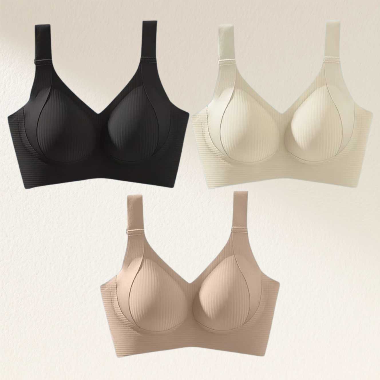 ⏳Last Day Buy 1 Get 3 - Each only ￡4.66!!🔥Super Firming Wire-Free Jelly Bra 👙 All-Day Comfort No More Sagging👍 - Image 17