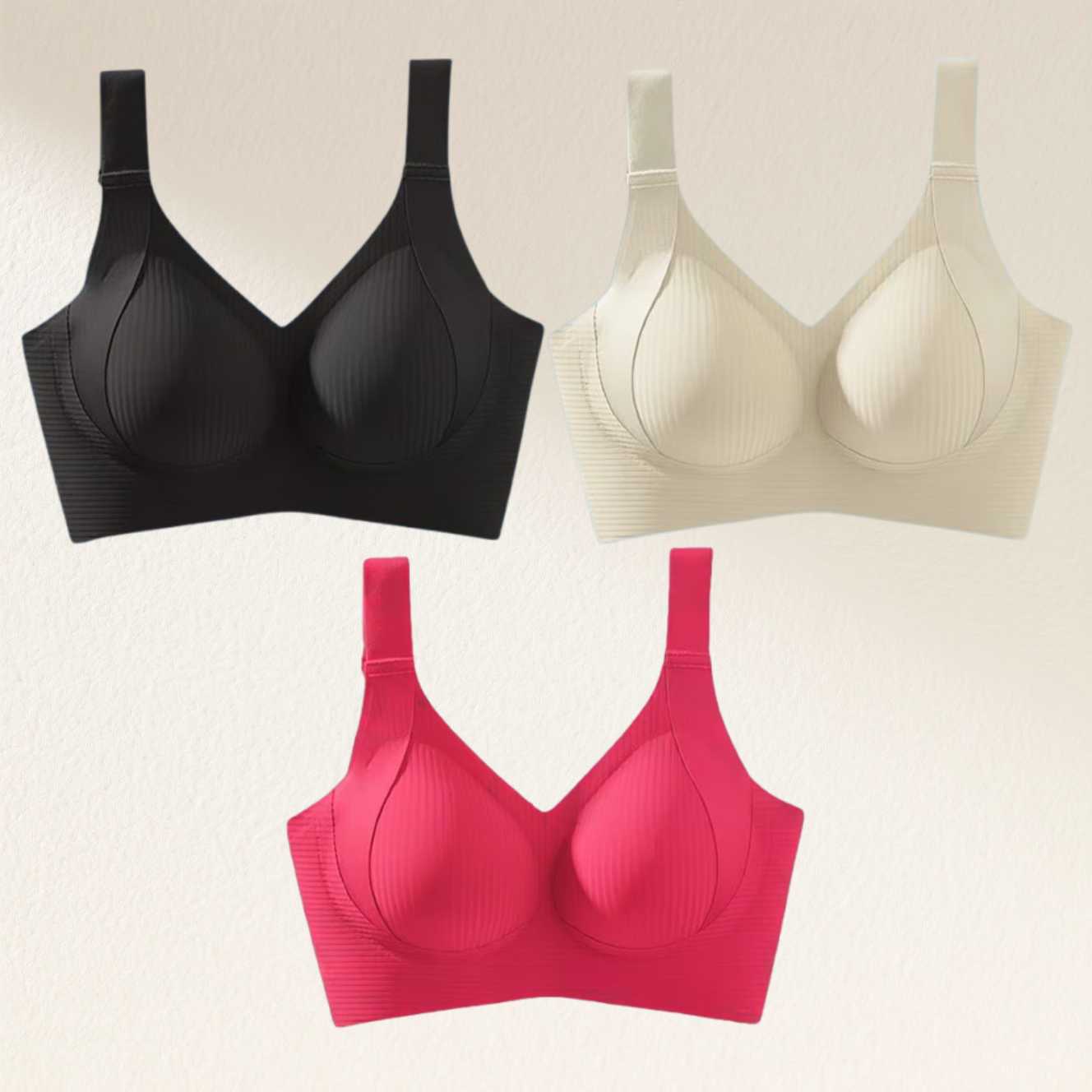 ⏳Last Day Buy 1 Get 3 - Each only ￡4.66!!🔥Super Firming Wire-Free Jelly Bra 👙 All-Day Comfort No More Sagging👍 - Image 20