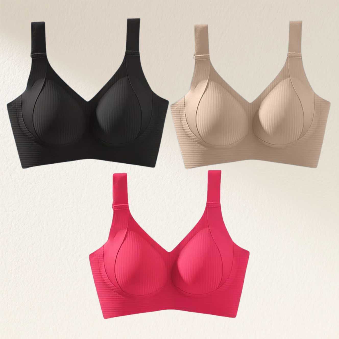 ⏳Last Day Buy 1 Get 3 - Each only ￡4.66!!🔥Super Firming Wire-Free Jelly Bra 👙 All-Day Comfort No More Sagging👍 - Image 23