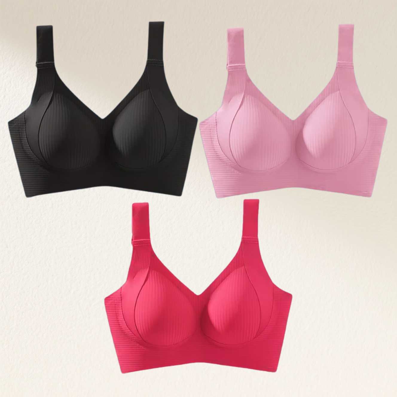 ⏳Last Day Buy 1 Get 3 - Each only ￡4.66!!🔥Super Firming Wire-Free Jelly Bra 👙 All-Day Comfort No More Sagging👍 - Image 26