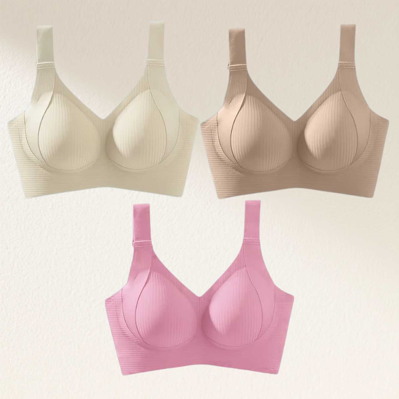 ⏳Last Day Buy 1 Get 3 - Each only ￡4.66!!🔥Super Firming Wire-Free Jelly Bra 👙 All-Day Comfort No More Sagging👍 - Image 28