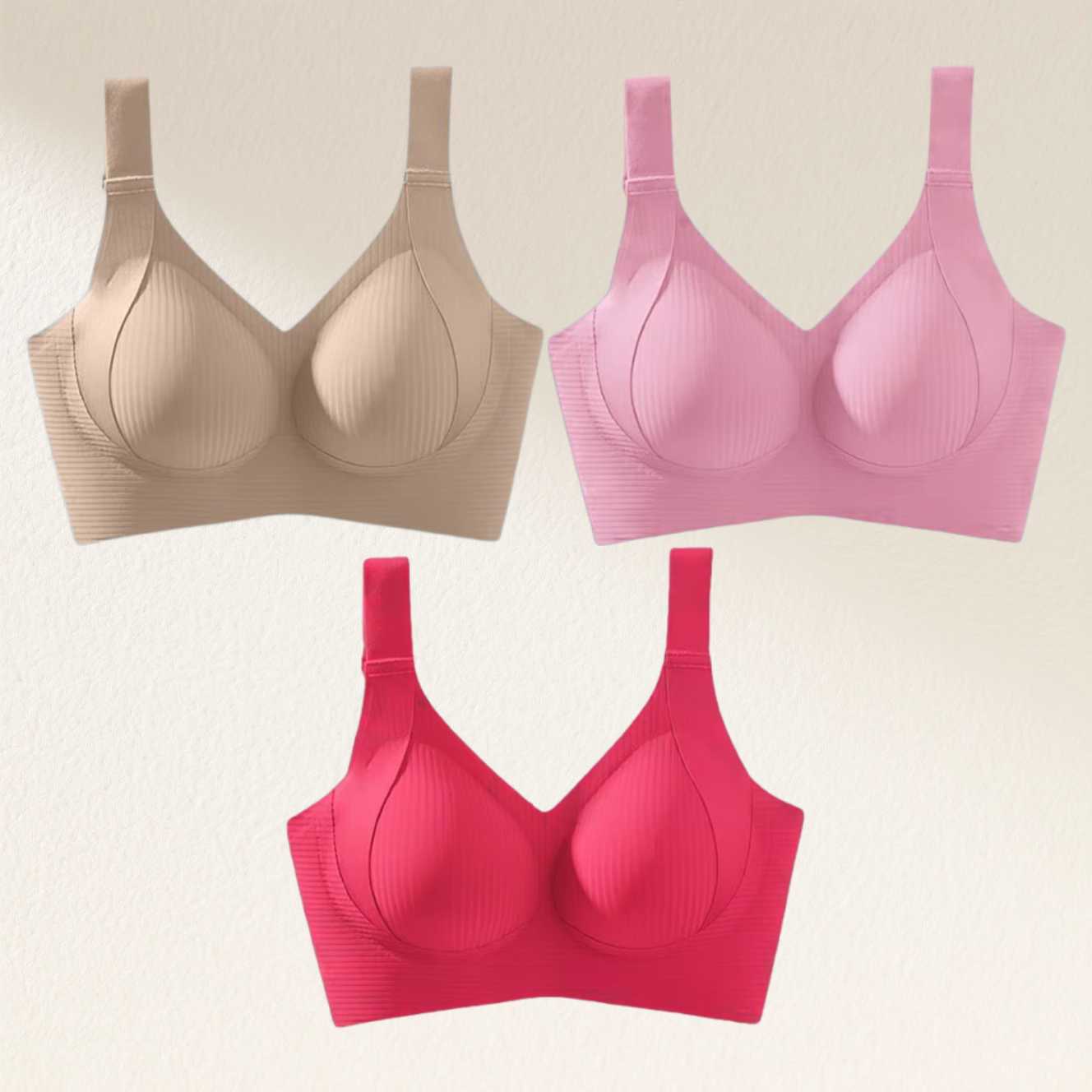 ⏳Last Day Buy 1 Get 3 - Each only ￡4.66!!🔥Super Firming Wire-Free Jelly Bra 👙 All-Day Comfort No More Sagging👍 - Image 30