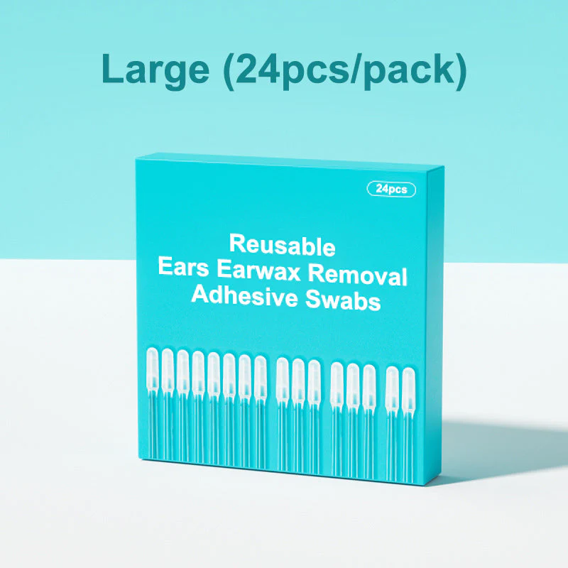 🏆LAST DAY SALE: ONLY £8.9 & FREE SHIIPPING!!🔥Reusable Earwax Removal Adhesive Swabs👂✨️ - Image 10