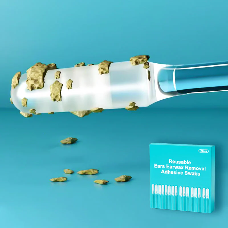 🏆LAST DAY SALE: ONLY £8.9 & FREE SHIIPPING!!🔥Reusable Earwax Removal Adhesive Swabs👂✨️ - Image 4