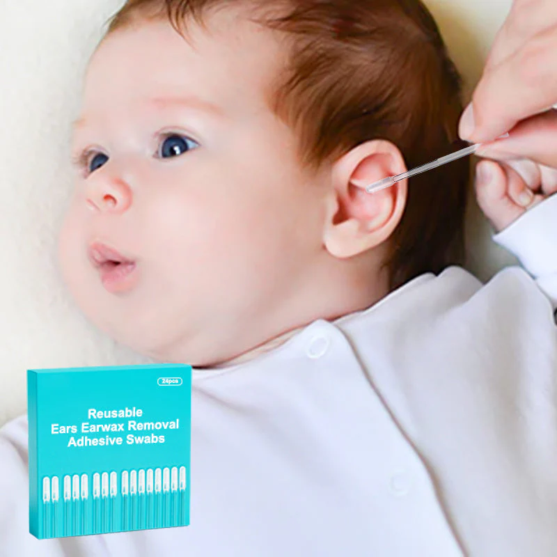 🏆LAST DAY SALE: ONLY £8.9 & FREE SHIIPPING!!🔥Reusable Earwax Removal Adhesive Swabs👂✨️ - Image 5