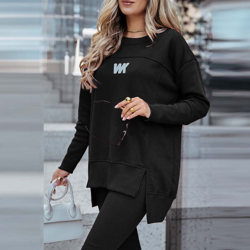 🔥LAST DAY SALE 60% OFF!!💥🍂Women's Casual Sweatshirt and Leggings Set - Image 10