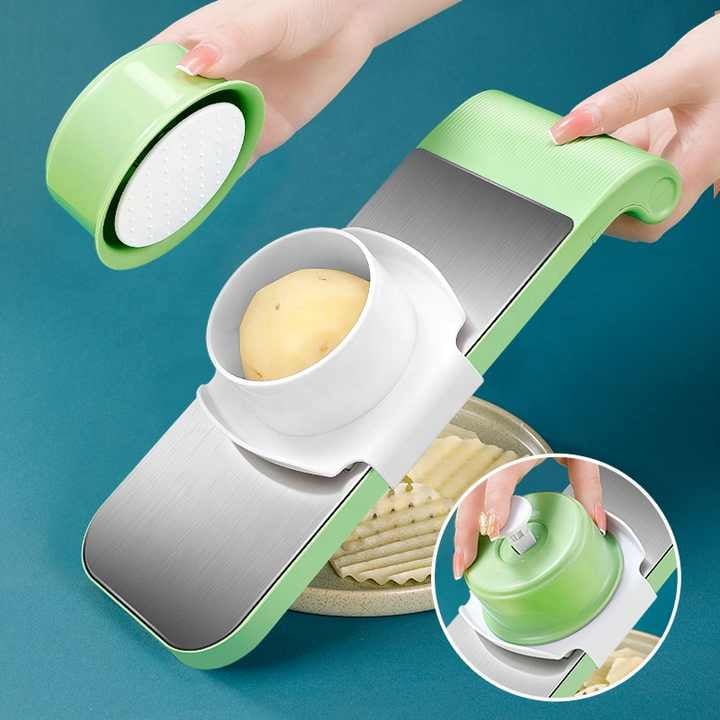 🏆LAST DAY SALE: ONLY ￡8.99!!✨⚡ 50K+ SOLD! 🔥Multifunctional Vegetable Cutter - Image 3