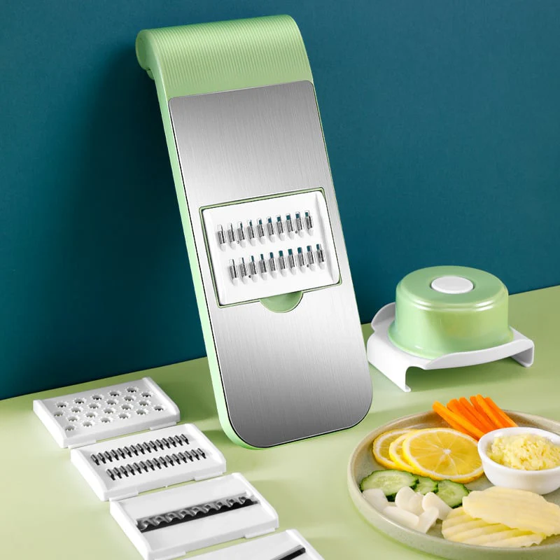🏆LAST DAY SALE: ONLY ￡8.99!!✨⚡ 50K+ SOLD! 🔥Multifunctional Vegetable Cutter - Image 4