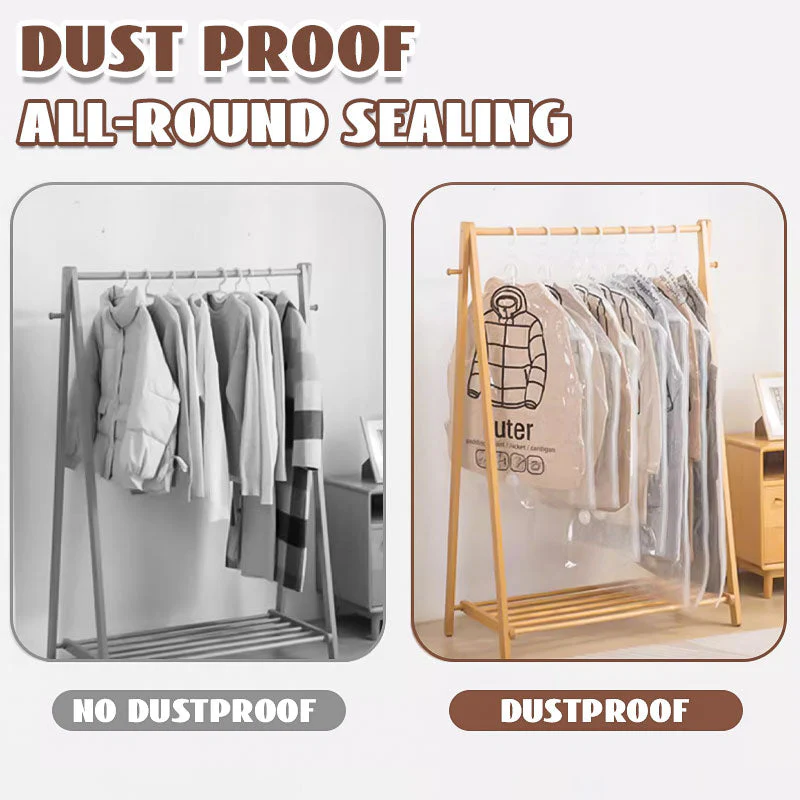 🎉LAST DAY SALE 50% OFF!!💞🧥Hanging Vacuum Storage Bags – Hanging Design for Wardrobe, Air Vacuum Compression, Waterproof Dustproof & Space-Saving 🧹✨ - Image 5