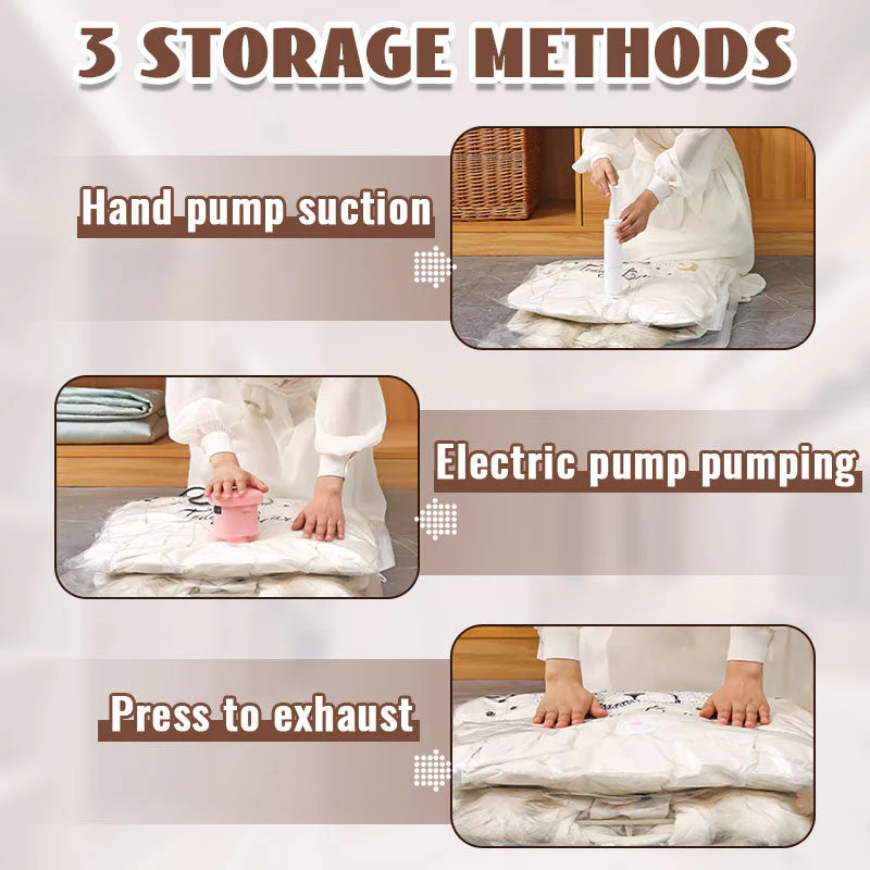 🎉LAST DAY SALE 50% OFF!!💞🧥Hanging Vacuum Storage Bags – Hanging Design for Wardrobe, Air Vacuum Compression, Waterproof Dustproof & Space-Saving 🧹✨ - Image 6