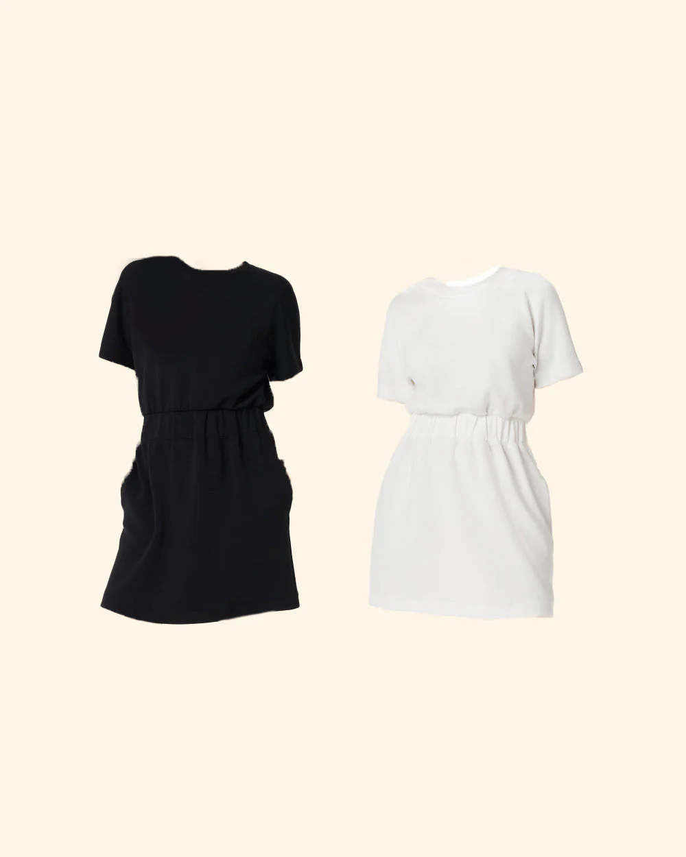 🎁LIMITED SALE 49% OFF💕AirEssentials Cinched T-Shirt Dress - Image 21