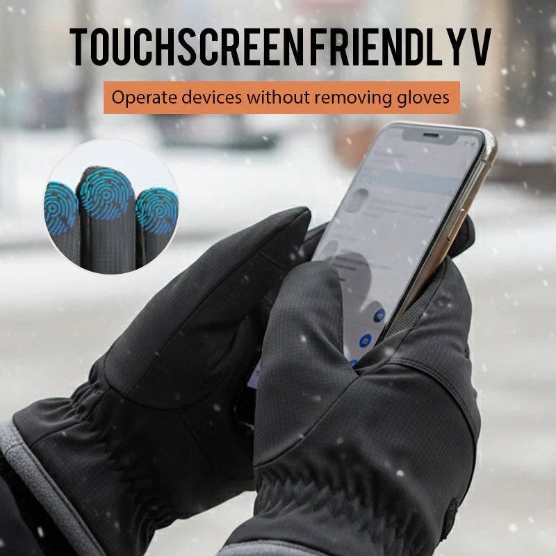 🔥BLACK FRIDAY BIG SALE 50% OFF🔥Ultra-Warm Waterproof & Windproof Thermal Gloves with Touchscreen Fingers - Image 4