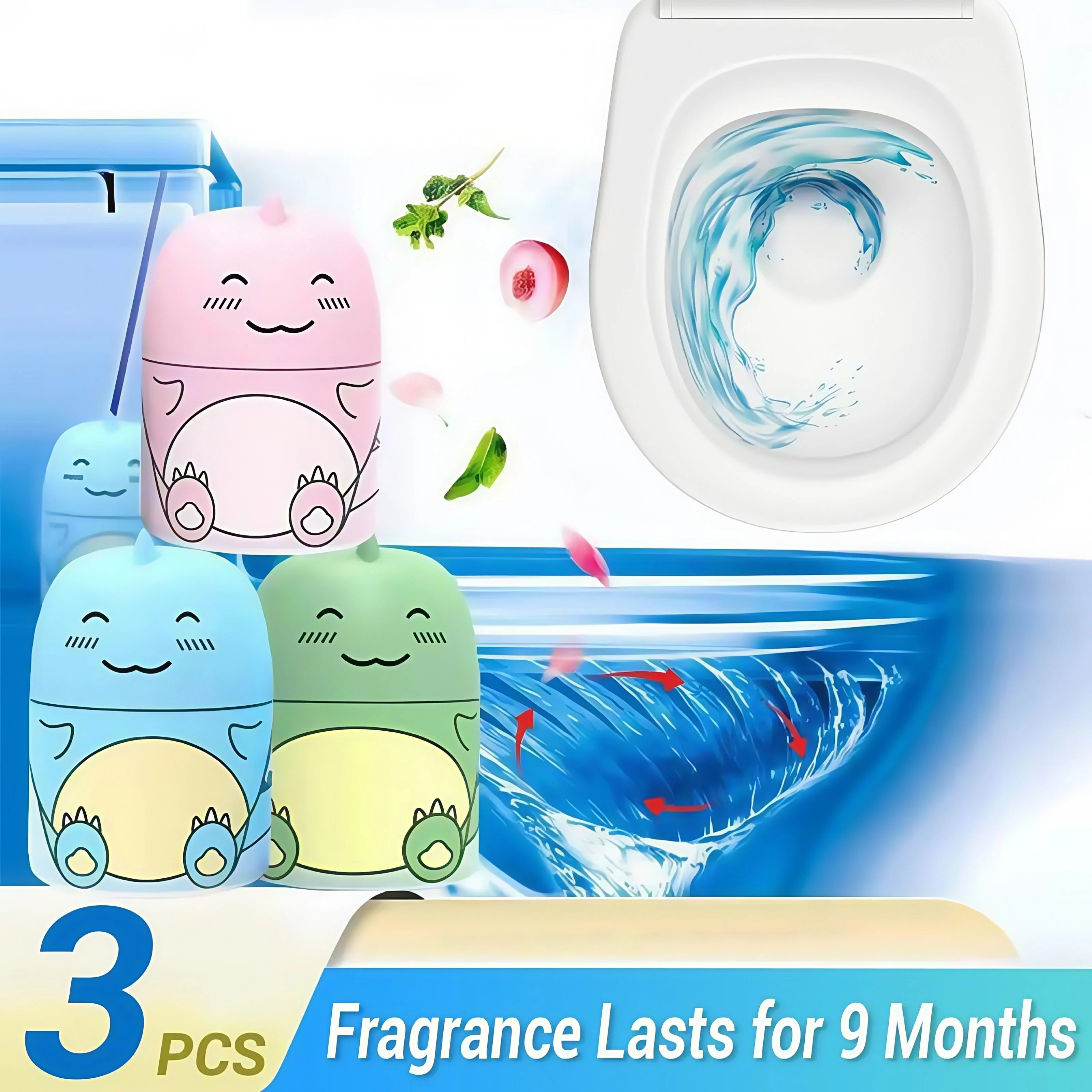 💥Last Day BUY 1 GET 1 FREE!!🔥Toilet Cleaner & Toilet Deodorizer Wonder