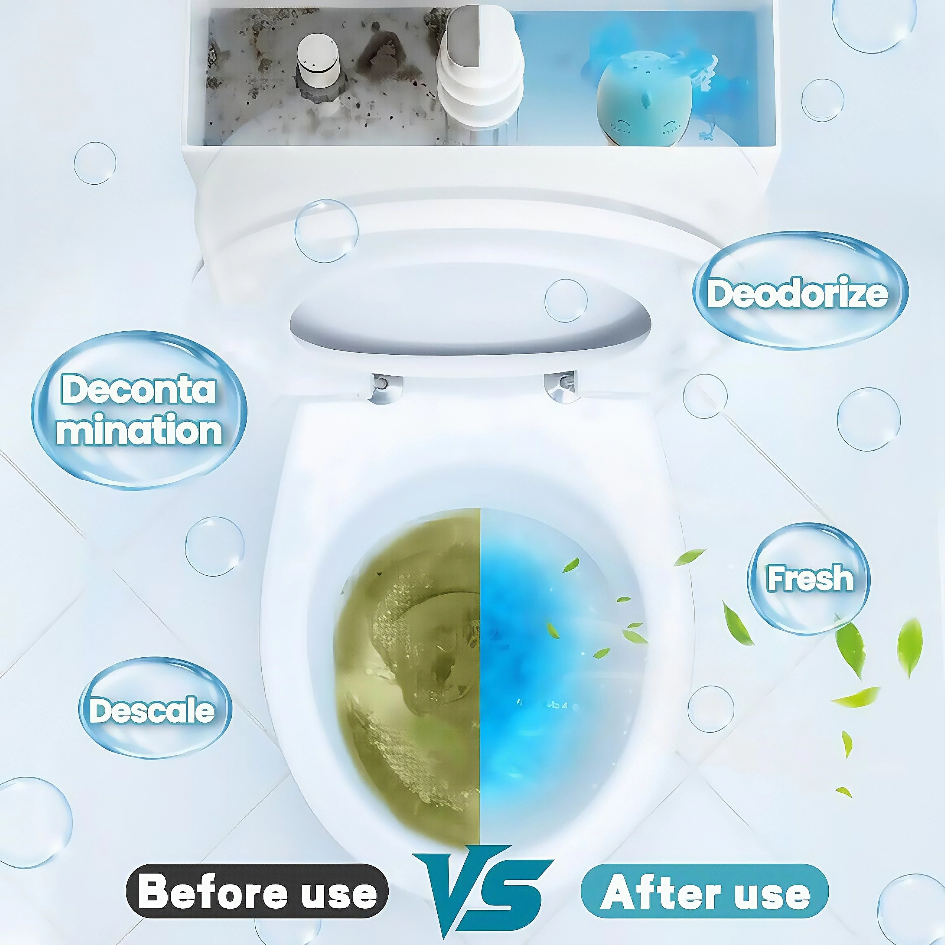 💥Last Day BUY 1 GET 1 FREE!!🔥Toilet Cleaner & Toilet Deodorizer Wonder - Image 6