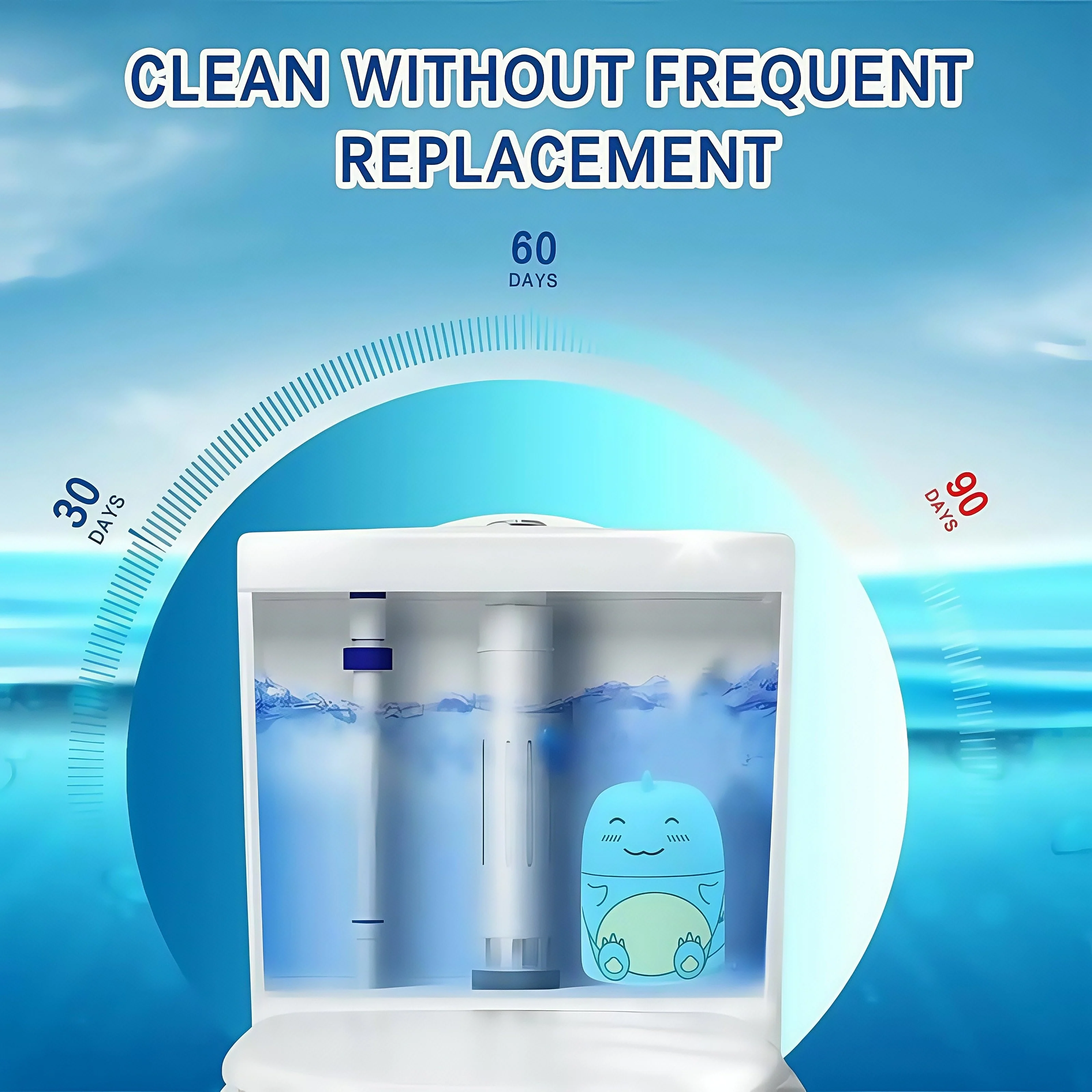 Toilet Cleaner & Toilet Deodorizer Wonder - Image 3