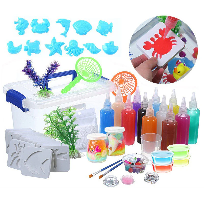 🎅Christmas promotion 49% OFF🎄Magic Water ELF, Children Handmade Aqua Gel Sensory Toy Set🐟 - Image 6