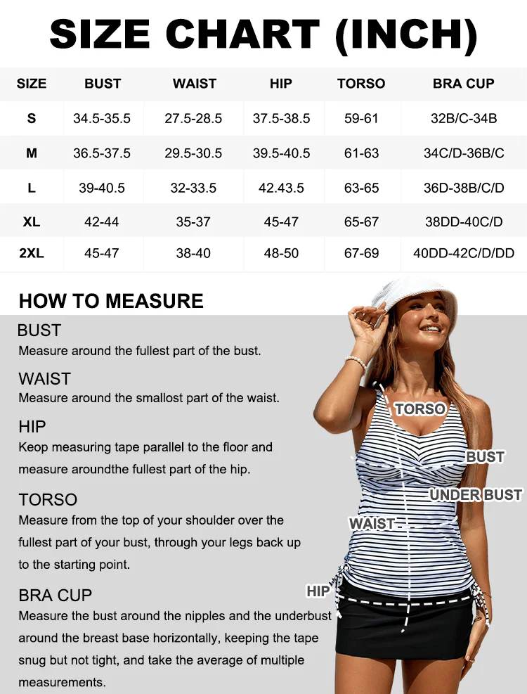 💥Summer Cool Deal: 49% OFF!!👙TUMMY CONTROL TANKINI SET 2 - Image 6